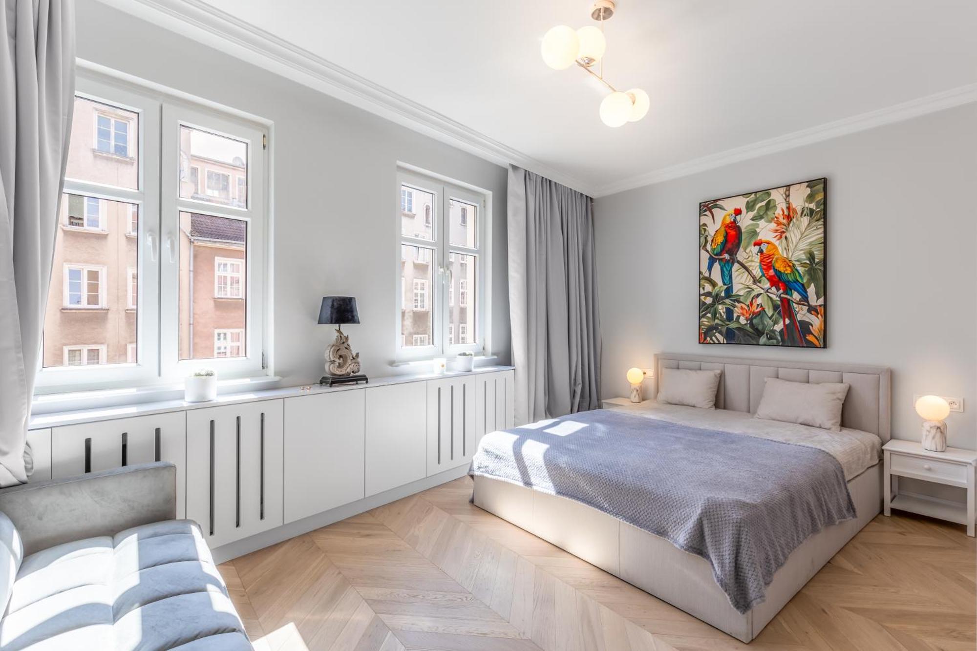 Stylowy Apartament W Sercu Starowki Z Widokiem Na Motlawe Gdaňsk Exteriér fotografie